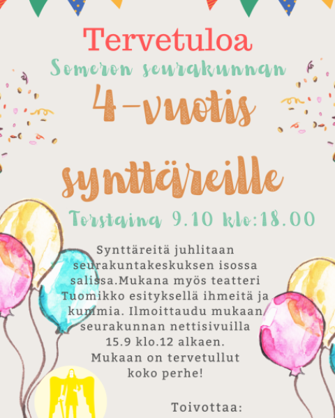 4-v synttärit